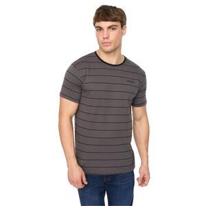Crosshatch Mens Hemtowns T-Shirt / Black